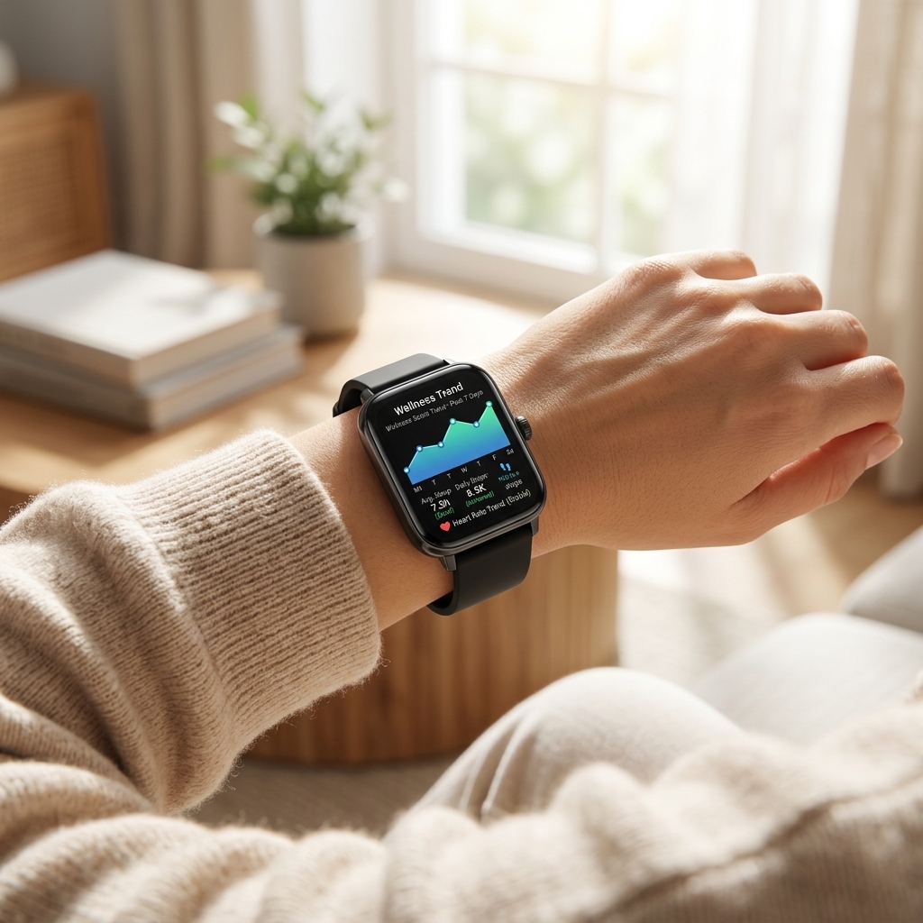 aptofit trackpro daily wellness trend tracking watch